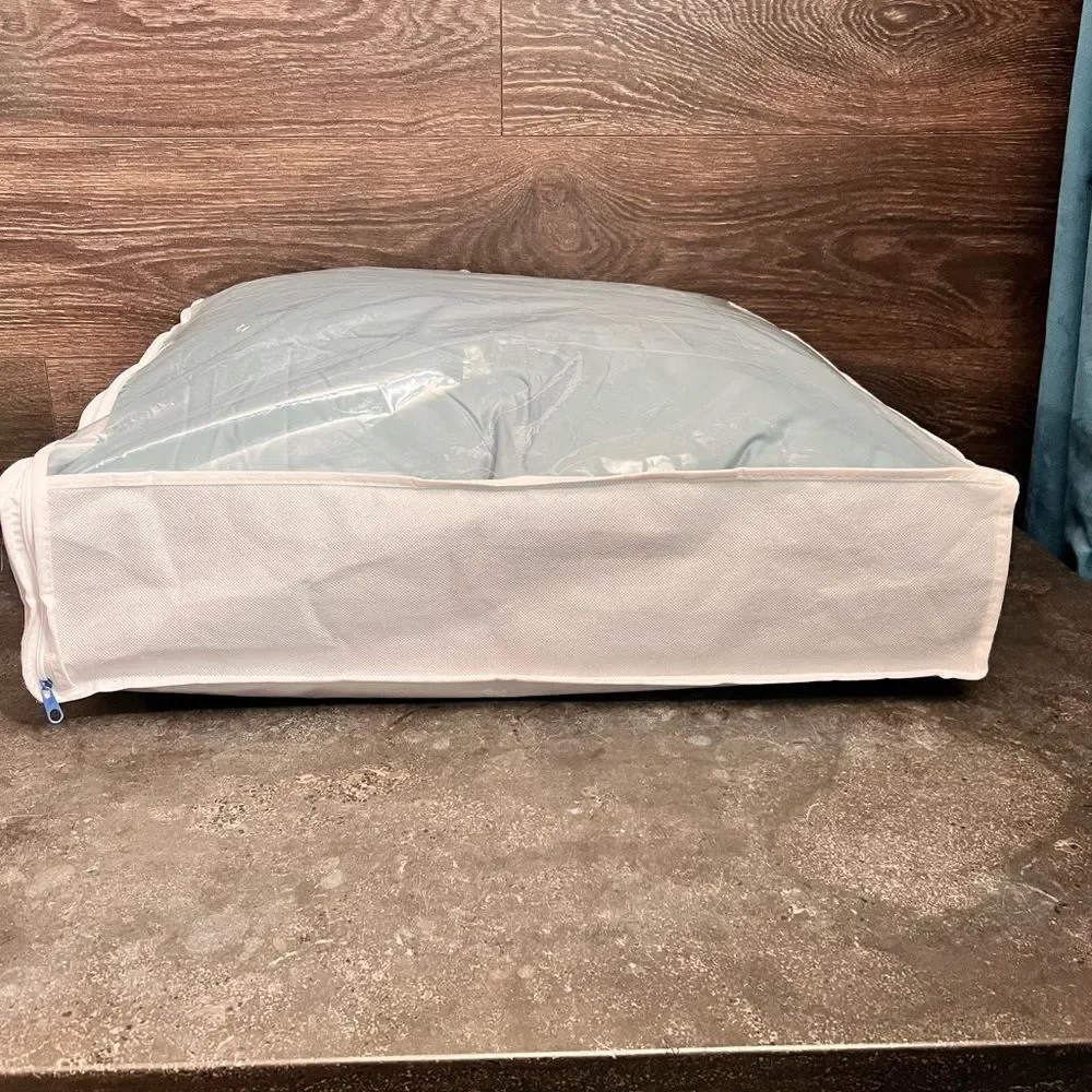 The Company Store LoftAIRE™ Down Alt Medium Comforter Sea Mist, Twin Size. New!